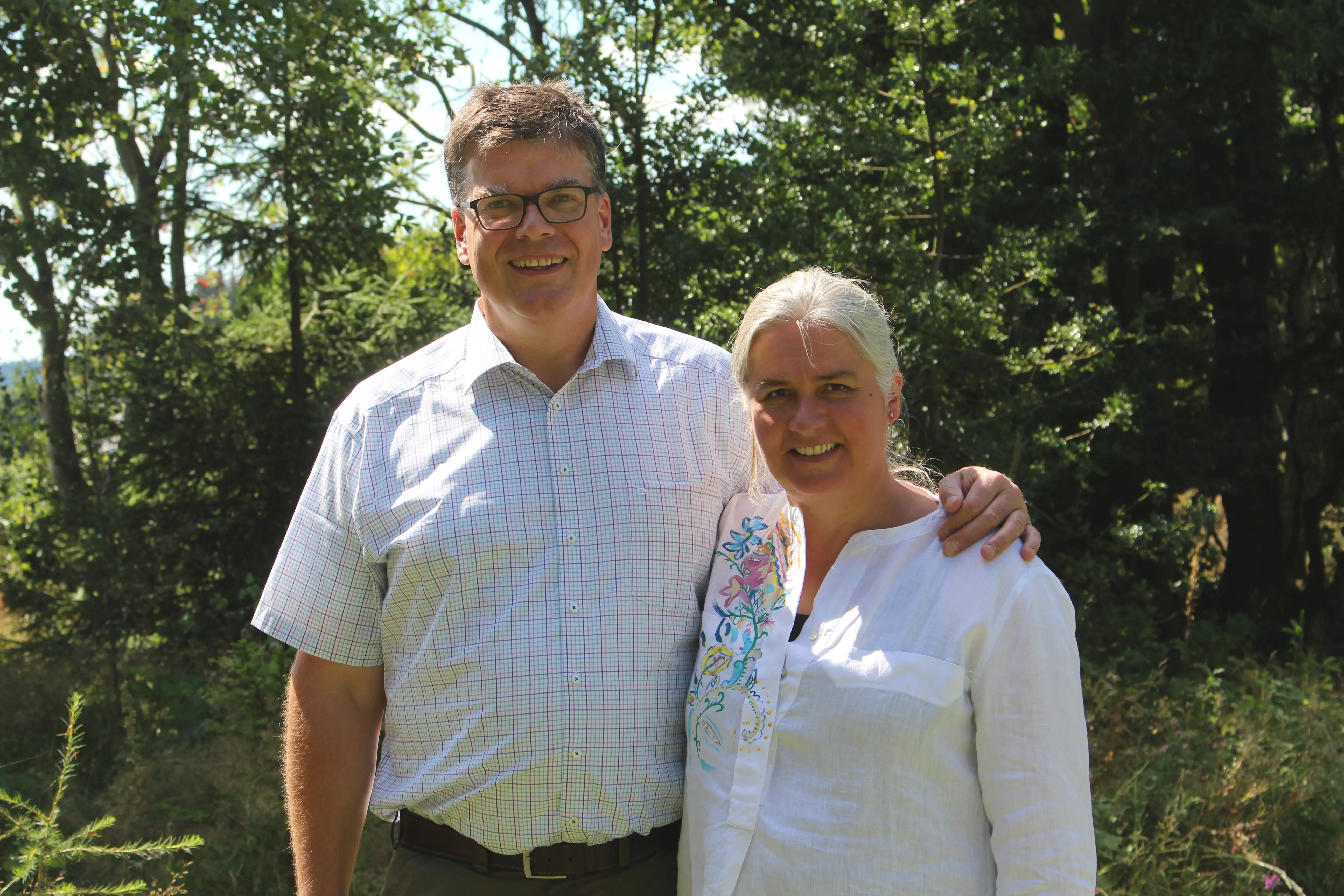 Reinhold und Gerlinde - Gastgeber der Asten-Lodge